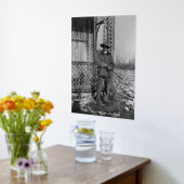 Cowboy Rancher oder kanadischer Gesetzentwurf des Foliendrucke (Ablage(Küche))