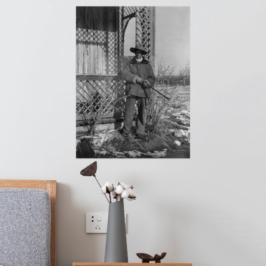 Cowboy Rancher oder kanadischer Gesetzentwurf des Foliendrucke (In Situ (Schlafzimmer 2))