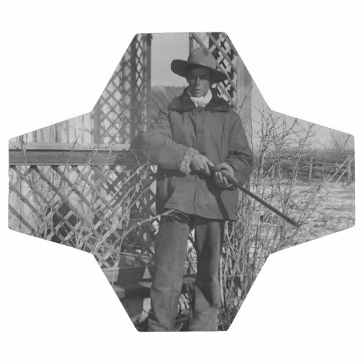 Cowboy Rancher oder kanadischer Gesetzentwurf des  Fußball (Flach)