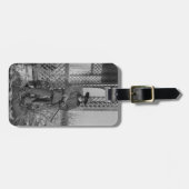 Cowboy Rancher oder kanadischer Gesetzentwurf des  Gepäckanhänger (Vorderseite horizontal)