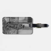 Cowboy Rancher oder kanadischer Gesetzentwurf des  Gepäckanhänger (Rückseite horizontal)