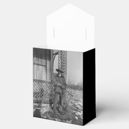 Cowboy Rancher oder kanadischer Gesetzentwurf des Geschenkschachtel (Geöffnet)