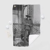 Cowboy Rancher oder kanadischer Gesetzentwurf des Golfhandtuch (Insitu)