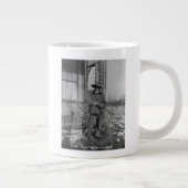 Cowboy Rancher oder kanadischer Gesetzentwurf des Jumbo-Tasse (Rechts)