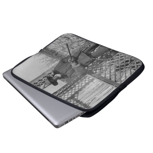 Cowboy Rancher oder kanadischer Gesetzentwurf des Laptopschutzhülle (Vorne Knopf)