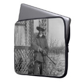 Cowboy Rancher oder kanadischer Gesetzentwurf des  Laptopschutzhülle (Vorderseite Links)