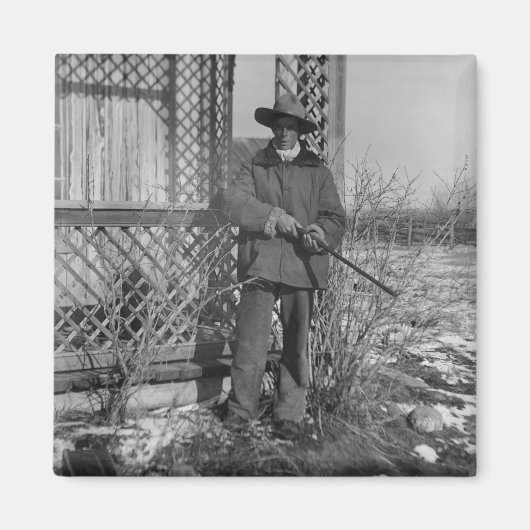 Cowboy Rancher oder kanadischer Gesetzentwurf des Magnet (Vorne)