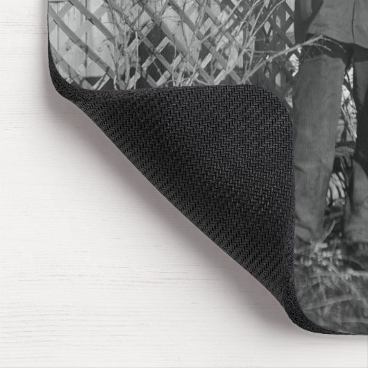 Cowboy Rancher oder kanadischer Gesetzentwurf des Mousepad (Ecke)