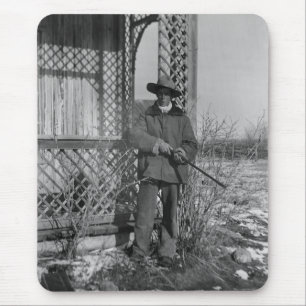 Cowboy Rancher oder kanadischer Gesetzentwurf des Mousepad