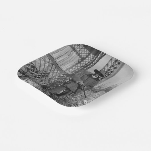 Cowboy Rancher oder kanadischer Gesetzentwurf des  Pappteller (Gewinkelt)