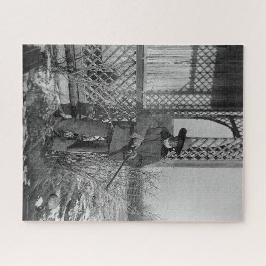 Cowboy Rancher oder kanadischer Gesetzentwurf des Puzzle (Horizontal)