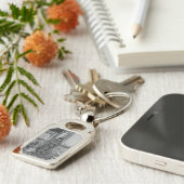 Cowboy Rancher oder kanadischer Gesetzentwurf des  Schlüsselanhänger (Seite)