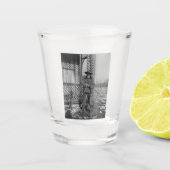 Cowboy Rancher oder kanadischer Gesetzentwurf des Schnapsglas (Vorderseite)