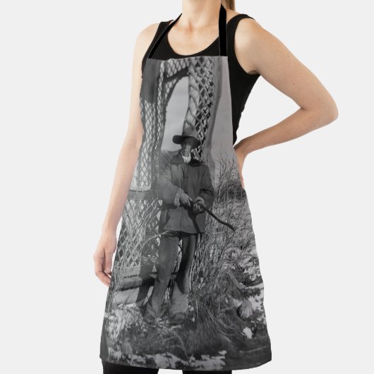 Cowboy Rancher oder kanadischer Gesetzentwurf des Schürze (InSitu)