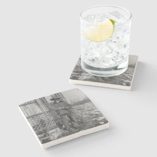 Cowboy Rancher oder kanadischer Gesetzentwurf des  Steinuntersetzer