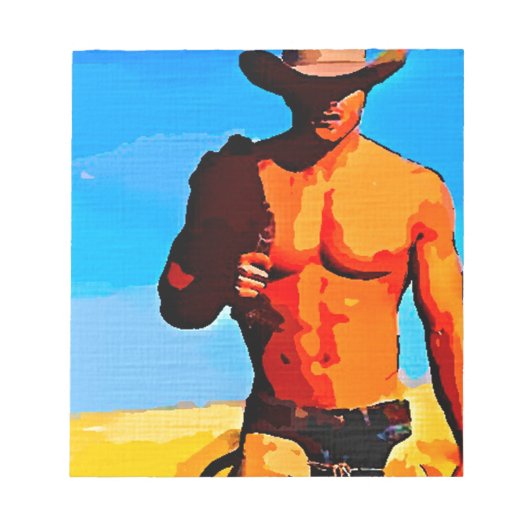 Cowboy Range Notizblock (Vorderseite)