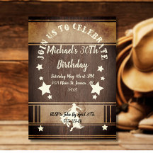 Cowboy reiten wilde West Geburtstag