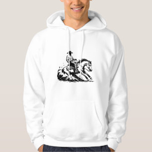 Cowboy-Reitpferd Western-Reitsport Hoodie