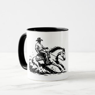 Cowboy-Reitpferd Western-Reitsport Tasse