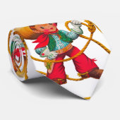 Cowboy Retro Boy Kind Niedlicher Western Krawatte (Gerollt)