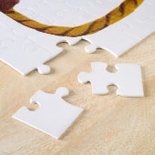 Cowboy Retro Boy Kind Niedlicher Western Puzzle (Seite)