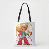 Cowboy Retro Boy Kind Niedlicher Western Tasche (Vorderseite)