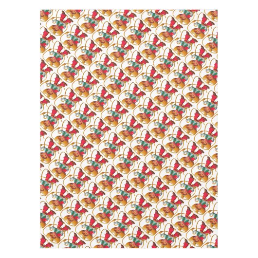 Cowboy Retro Boy Kind Niedlicher Western Tischdecke (Vorderseite)