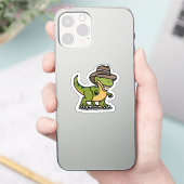 Cowboy Rex Sticker (Telefon)