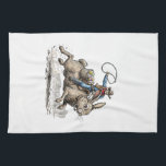 Cowboy Riding Easter Bunny Western Howdy Easter Fu Geschirrtuch<br><div class="desc">Cowboy Riding Easter Bunny Western Howdy Easter Funny T-Shirt</div>