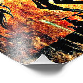 COWBOY RIDING FOTODRUCK (Ecke)