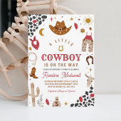 Cowboy Rodeo Boy Southwestern Ranch Baby Dusche Einladung