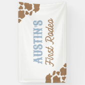 Cowboy Rodeo Geburtstagsparty Banner (Vertikal)