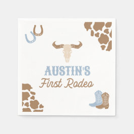 Cowboy Rodeo Geburtstagsparty Serviette