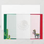 Cowboy Rodeo Horse Briefpapier (Vorne/Hinten)