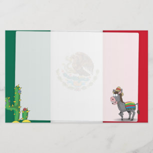 Cowboy-Rodeo-Pferd Briefpapier