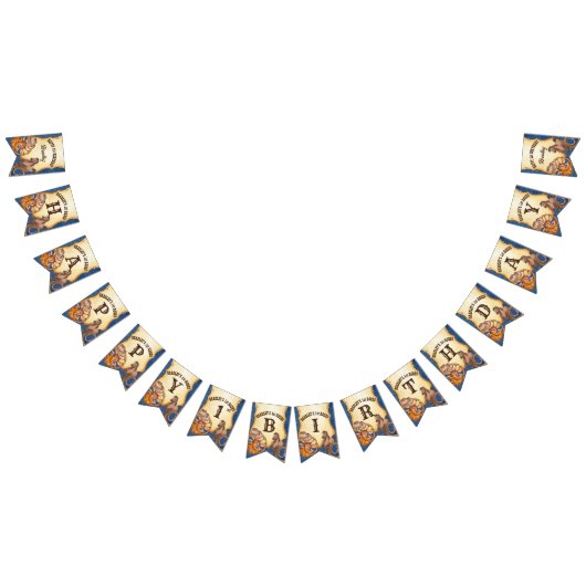 Cowboy Rodeo Pferde Reittier Wild West Party Wimpelkette (Alle)