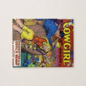 Cowboy-Romanzen Puzzle (Horizontal)