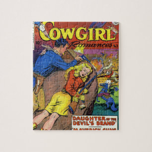 Cowboy-Romanzen Puzzle