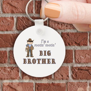 Cowboy rootin tootin großer Bruder Schlüsselanhänger