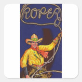 Cowboy Roper Stickers (Vorderseite)
