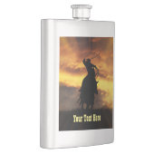 Cowboy Roping Custom Flachmann (Rechts)