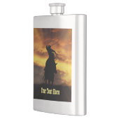 Cowboy Roping Custom Flachmann (Links)