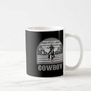 Cowboy Roping Rodeo Rider Racer Horseck Reitstour Kaffeetasse