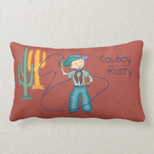 Cowboy-rostiger Rodeo-Champion Lendenkissen