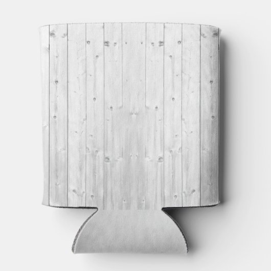 Cowboy Rustic Personalisiert Dosenkühler (Rückseite)