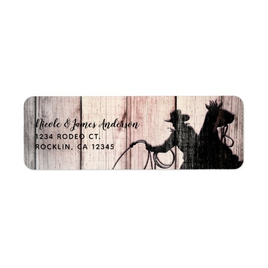 Cowboy Rustic Wood Barn Country Party (Vorne)