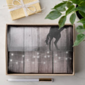 Cowboy Rustic Wood Barn Country Party Wild West Seidenpapier (Geschenk)