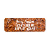 Cowboy Rustikaler Western Land geschossenes Leder (Vorne)