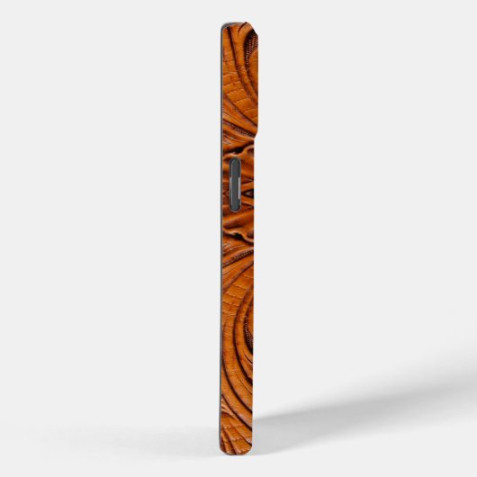 Cowboy Rustikaler Western mit handgefertigtem Lede Case-Mate iPhone Hülle (Rückseite / Rechts)