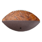 Cowboy Rustikaler Western mit handgefertigtem Lede Football (Gedreht 270)